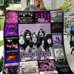 Deep Purple Quilt Blanket Hvt040606  Quilt